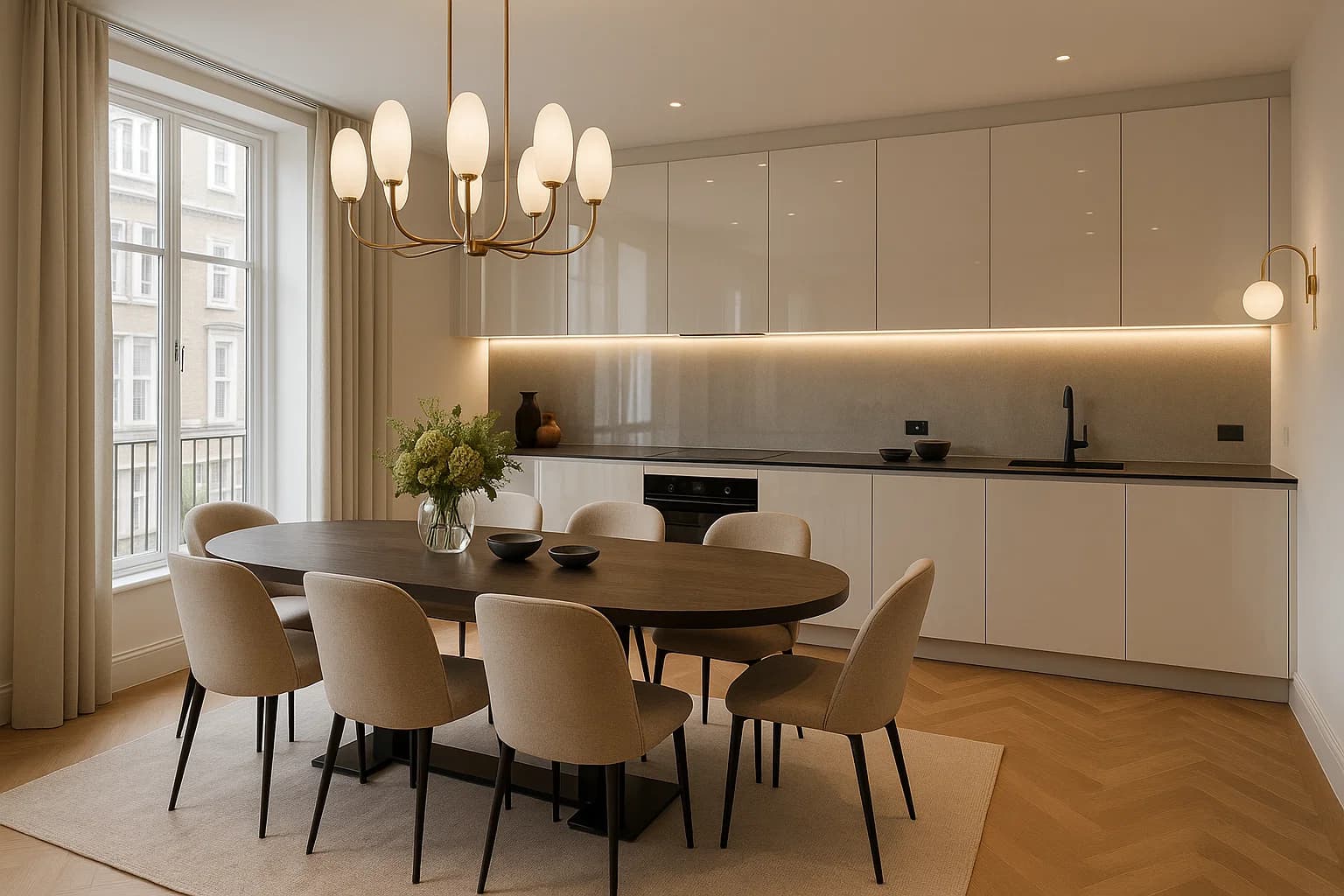 Property maintenance in Hounslow - modern flat interior