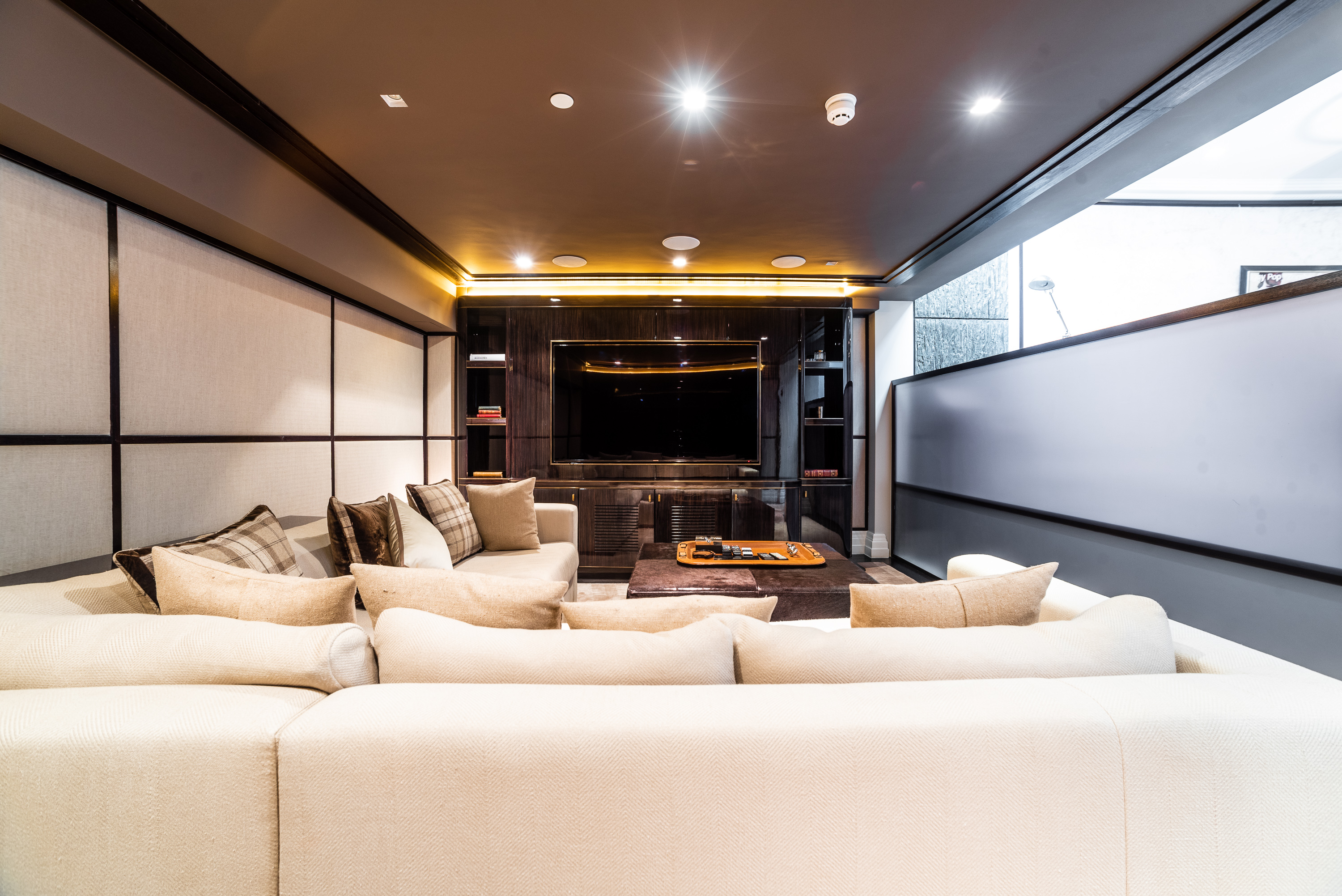 Private cinema and media room